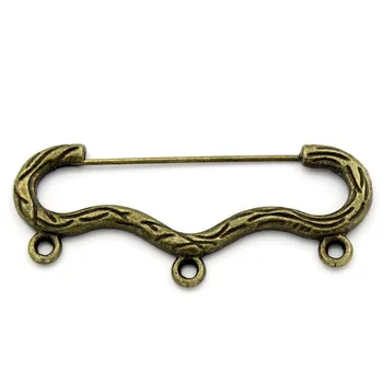 

Doreen Box Lovely Connectors Bend Antique Bronze 4.6x2cm,10PCs (B23160)