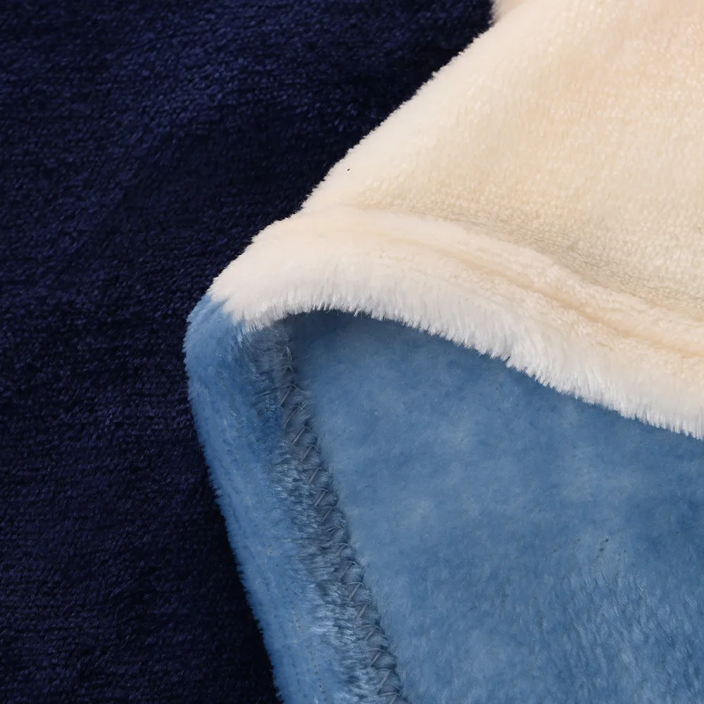 1 шт. высокое качество одеяло 70*100 см супер мягкое теплое однотонное теплое микро плюшевое Флисовое одеяло плед диван постельные принадлежности совершенно