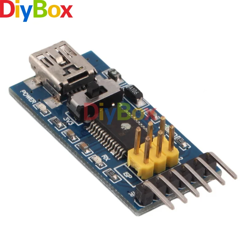 Основные прорыв плата для FTDI FT232RL USB к ttl последовательный IC адаптер конвертер модуль для Arduino 3,3 В 5 В FT232 переключатель
