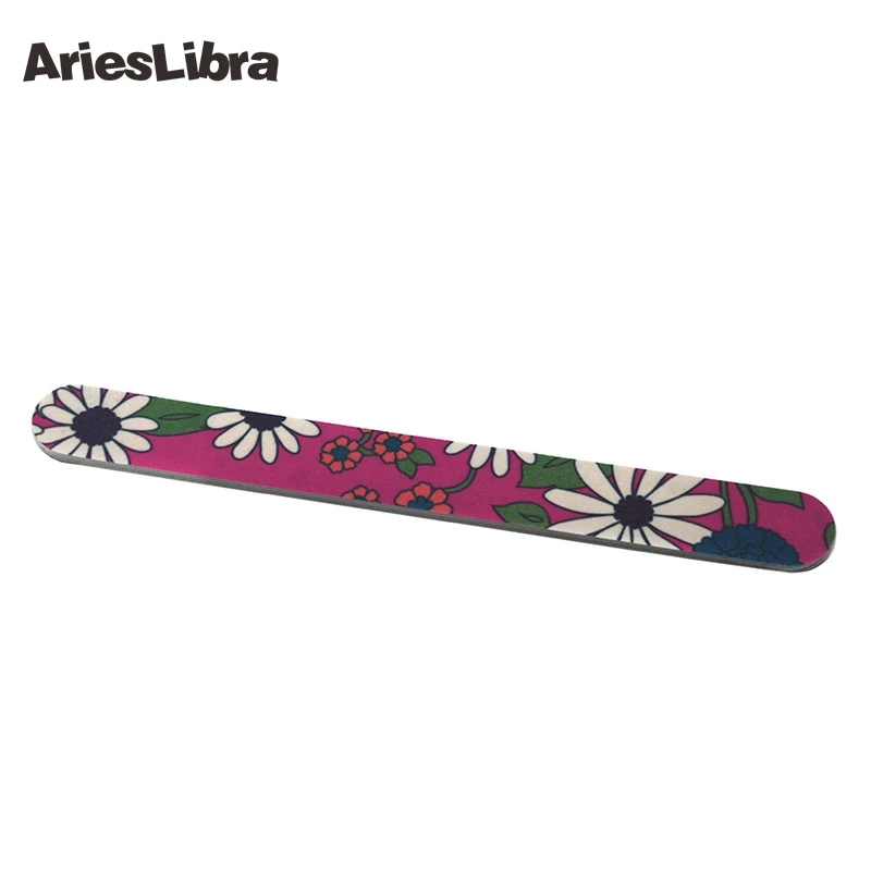 AriesLibra 1 шт. двусторонняя стиль Узор в виде подсолнухов для ногтей УФ-гель польский