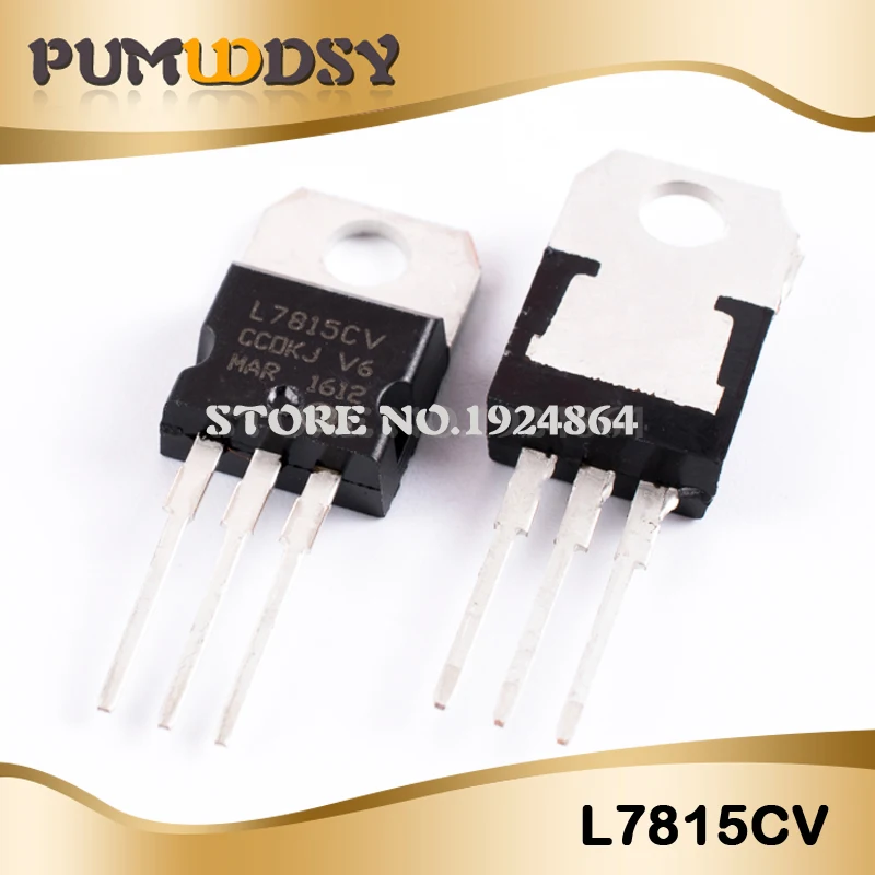 10Pcs L7815Cv To 220 L7815 To220 7815 Lm7815 Mc7815 New Original Free Shipping Ic huismerk kopen in de aanbieding