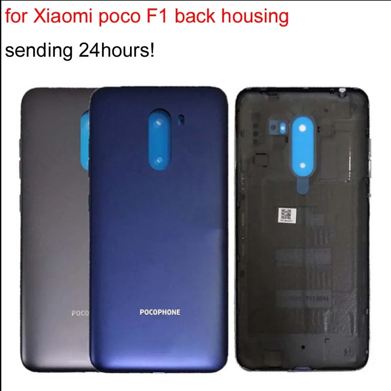 Для 6,1" Xiao mi poco F1 mi poco F1 mi Pocophone F1 чехол для задней батареи корпус+ боковые кнопки питания с инструментами