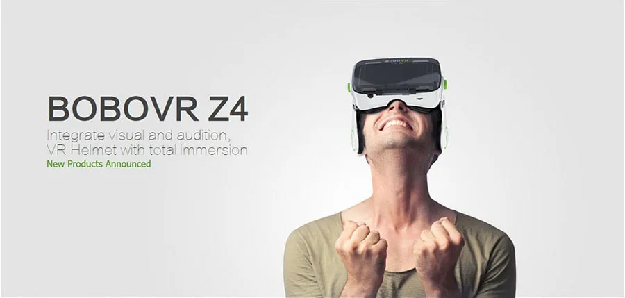 Оригинальные BOBOVR Z4 Очки виртуальной реальности 120 FOV 3D картонный шлем VR гарнитура стерео коробка для samsung Xiaomi htc мобильный телефон