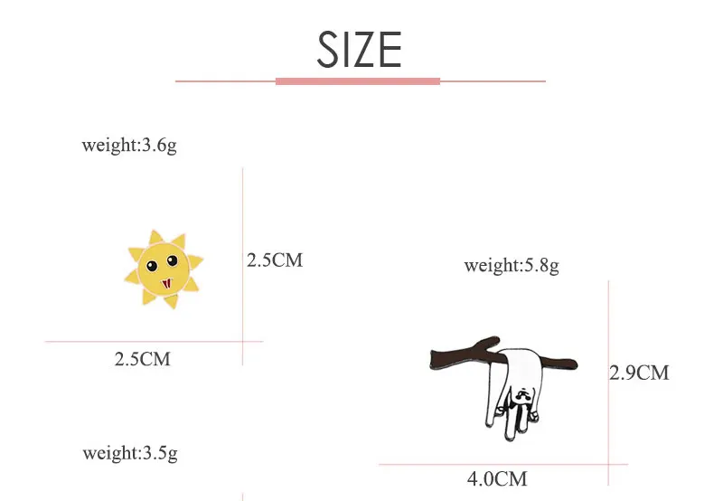 Милая пара кошка собака Броши «кролик» Мультяшные животные эмалированные булавки куртки пальто сумка Металлический Нагрудный значок Ювелирные изделия Подарки для детей