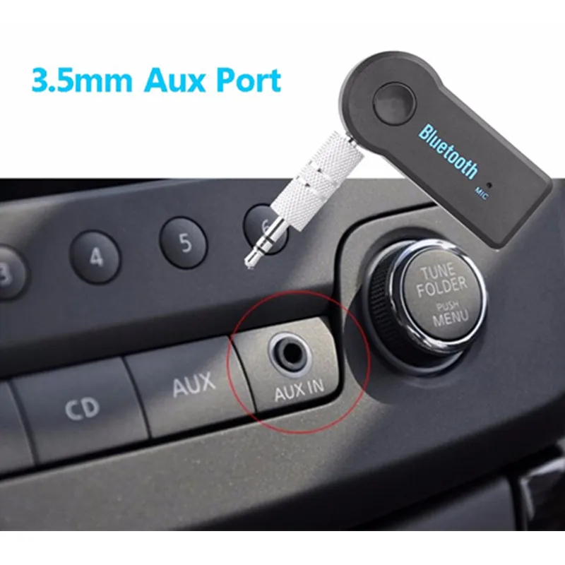 Wireless Bluetooth Receiver 3.5mm Jack Bluetooth Audio Music Receiver