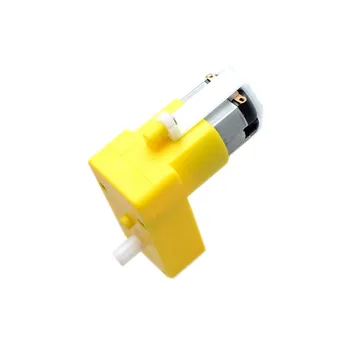 

2pcs TT Motor 130motor L type Curved type Right Angle motor Smart Motor Car Robot Gear Motor for Arduino DC3V-6V