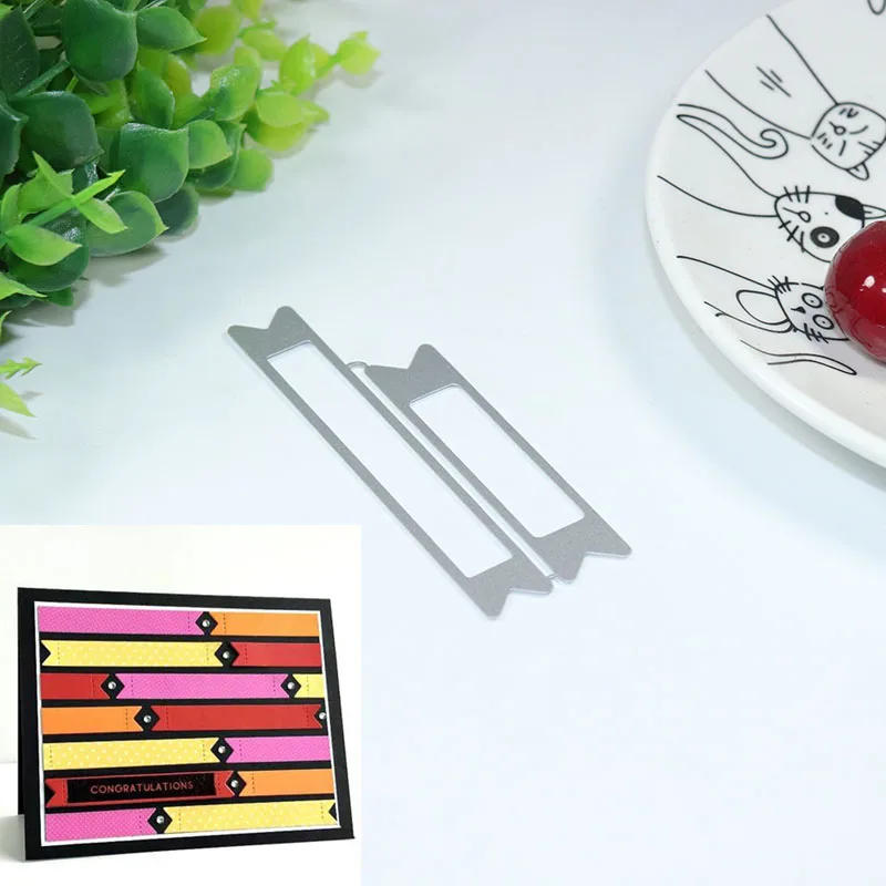 

Label Stencil Metal Cutting Dies For DIY Scrapbooking Paper Card Craft Embossing Dies