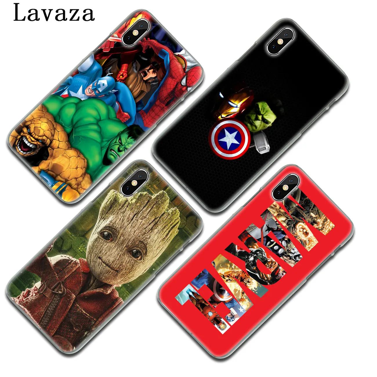 Жесткий чехол для телефона Lavaza Marvel, Мстители, Капитан Америка, для iPhone XR XS X 11 Pro Max 10 7 8 6 6S 5 5S SE 4S 4