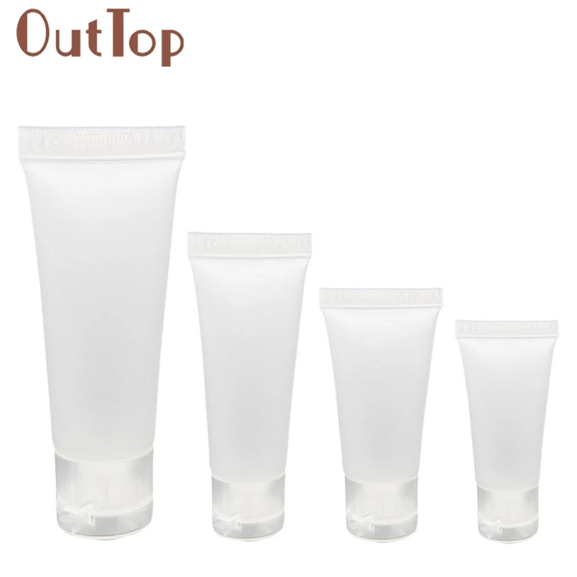 

GRACEFUL Portable Refillable Bottles White Empty Tubes Cosmetic Cream Travel Lotion Containers Bottle 20/30/50/100ml JUL19
