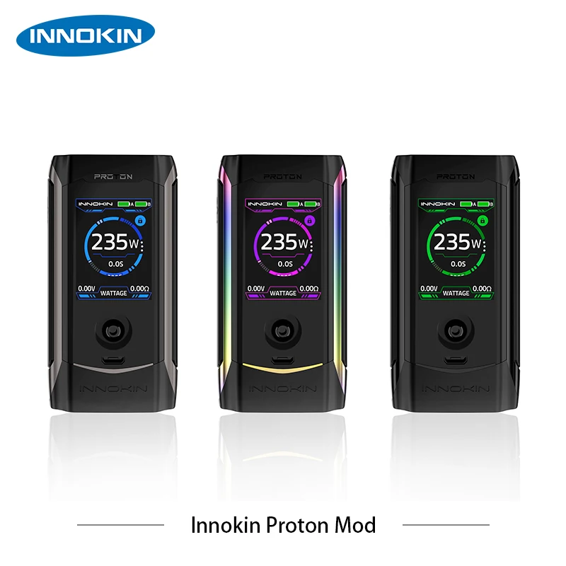 Оригинальная электронная сигарета Innokin Proton 235W VV VW бокс мод вейп поддержка Plex Scion II