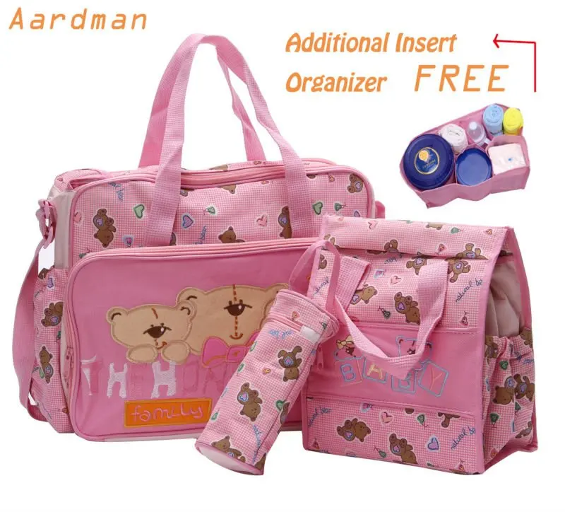 New Arrival Aardman Fashion Pink Blue Huggies Diaper Bag Cute Baby Img 2338 2334 2324 2336 2313 2304 2315