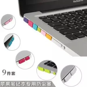 

1set Laptop Dust Plug For Macbook Air Pro Retina 11 13 15 12 inch USB Dustproof Plug Silicone Anti Dust