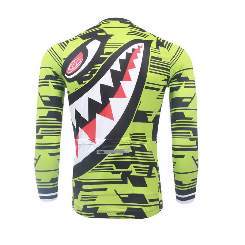HOT-Mens-XINTOWN-Team-Cycling-Jersey-Long-Sleeves-Road-Racing-Ropa-Ciclismo-Coolmax-Padded-Trouser-BIB (2)
