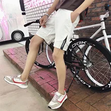 Модные хлопковые шорты мужские с карманами летние прямые шорты хип-хоп до колена Короткие Hombre