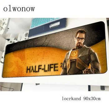 

half life mouse pad 900x300x3mm Fashion mousepads best gaming mousepad gamer HD pattern personalized mouse pads keyboard pc pad