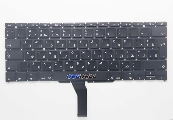 Новая русская клавиатура для ноутбука Macbook Air 1" A1370 A1465 русская клавиатура MC968 MC969 MD223 MD224 2011 2012 2013
