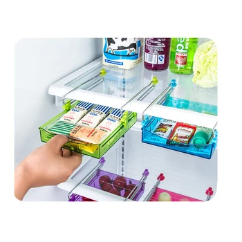 

RSCHEF Refrigerator fresh-keeping clapboard layer multipurpose storage rack tic type shelf