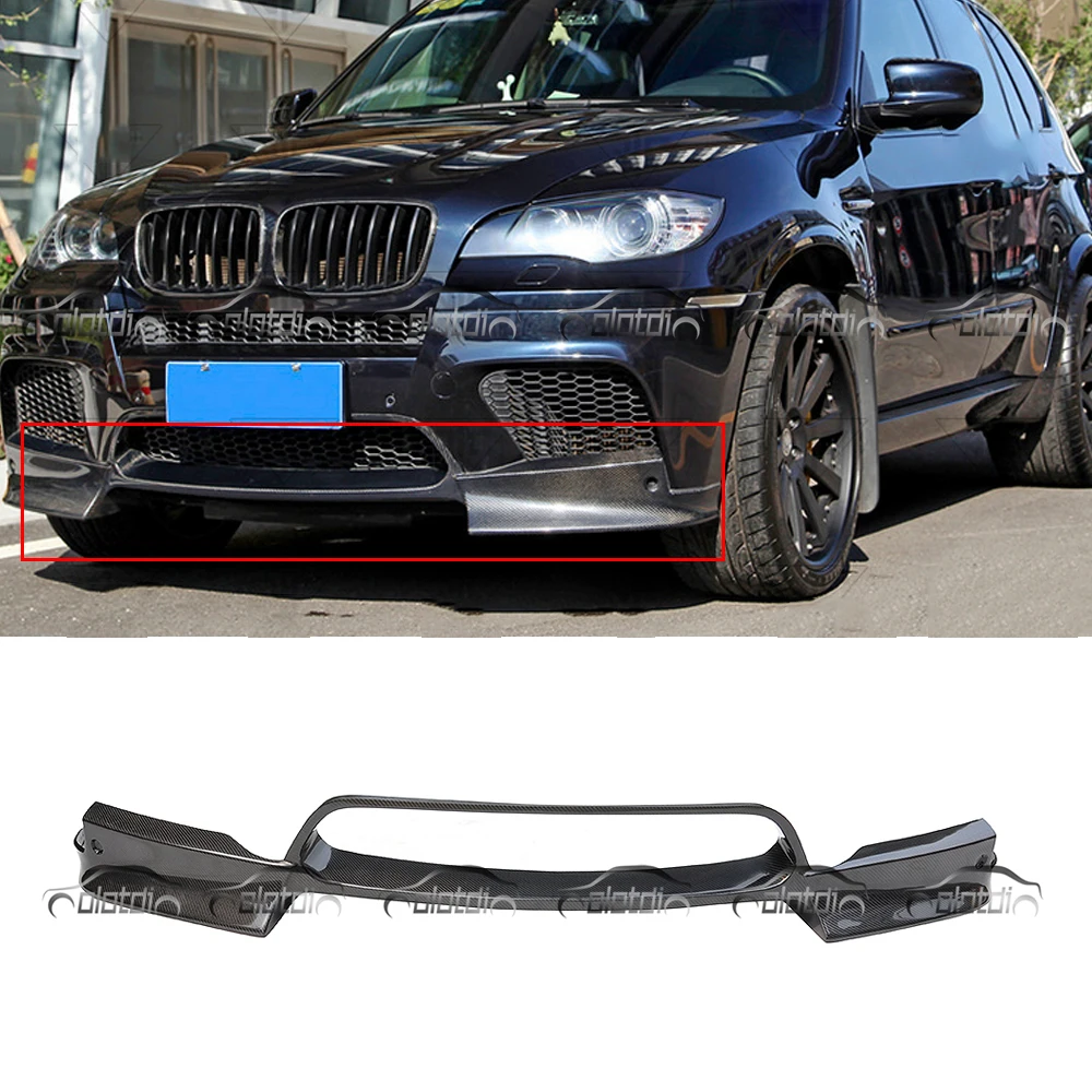 Автомобильный Стайлинг спойлер переднего бампера для BMW E70 E71 X5M X6M|Амортизаторы| |