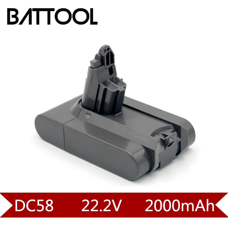1X 2000mAh 21 6 V Li-Ion DC58 пылесос для Dyson V6 DC61 DC62 DC72 DC59 965874-02 | Электроника