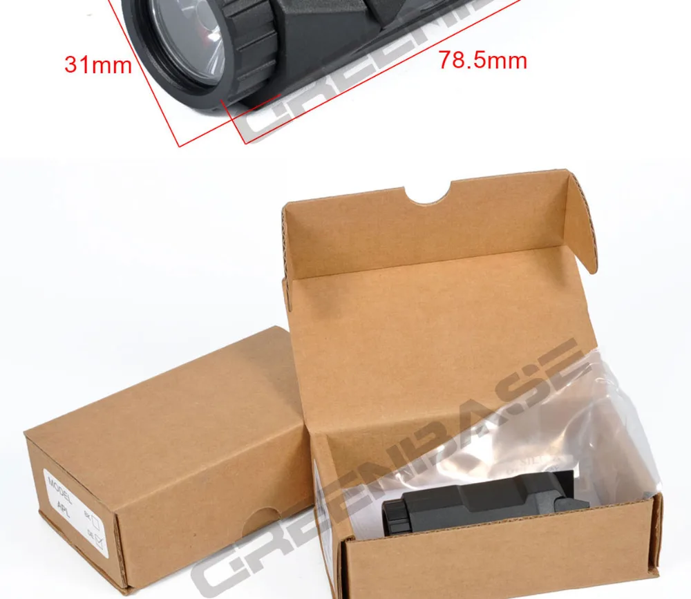 Pistola de Luz Lanterna para a Caça Greenbase Arma Caça Tática Noite Evolução Mini Led Branco Apl Luz 5 Luzes de armas