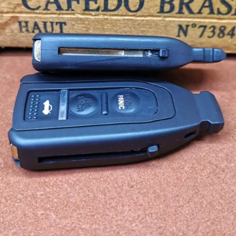 DAKATU 3 кнопки Smart Prox дистанционного ключа оболочки чехол брелок с невырезанным лезвием для Lexus LS430 замена ключа автомобиля оболочки чехол