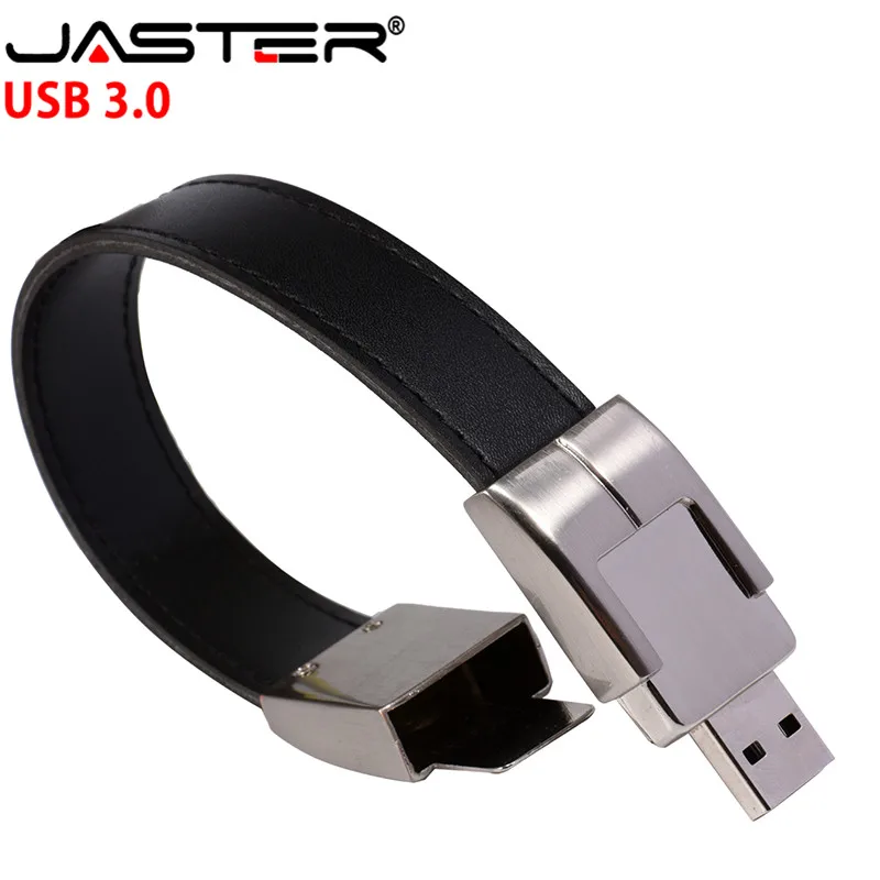 Новая стильная коричневая/черная кожаная модель JASTER usb3.0 4 ГБ 8 16 32 64 флэш