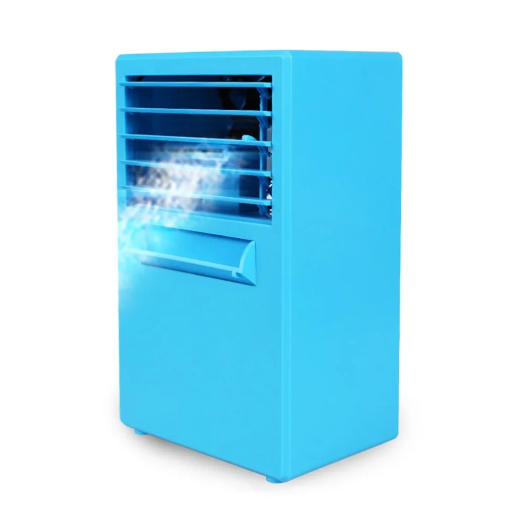 

Practical Design Compact Size Personal Use Air Conditioner Air Cooler Home Office Desk Cooler Cooling Bladeless Fan