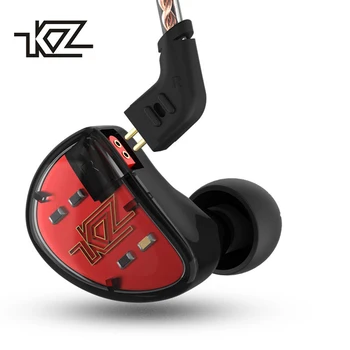 

KZ AS10 Headphones Ten Unit 5BA Balanced Armature Driver In Ear Monitor Sport Headset Noise Cancelling Earbuds HIFI Earphones