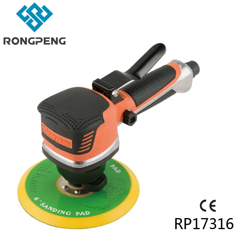 

RONGPENG HEAVY DUTY 6" PAD AIR SANDER PROFESSIONAL POLISHING MACHINE RP17316