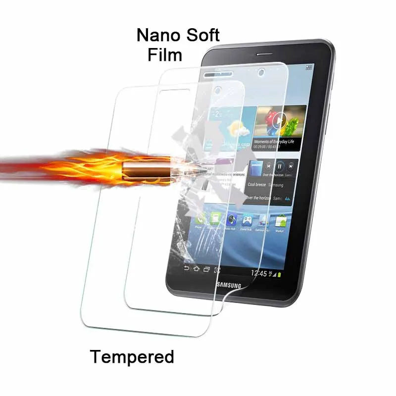 1 шт. лучшая Взрывозащищенная нано мягкая пленка для Samsung Galaxy P3100 7 0 &quotTAB