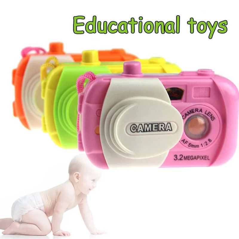 Цвет раном камера игрушка проекция Моделирование дети цифровая камера игрушка сфотографировать детские развивающие пластик подарок для ребенка