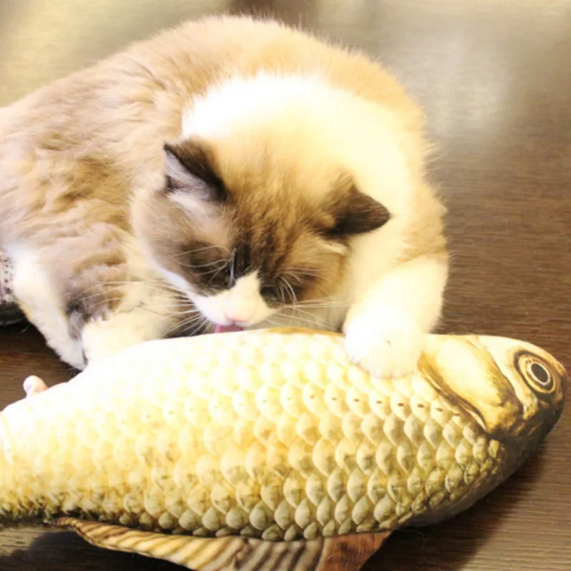 

1PC Cat Favor Fish Toy Cat Mint Fish Stuffed Fish Shape Sisal Hemp Cat Scratch Board Scratching Post for Pet Products Supplie
