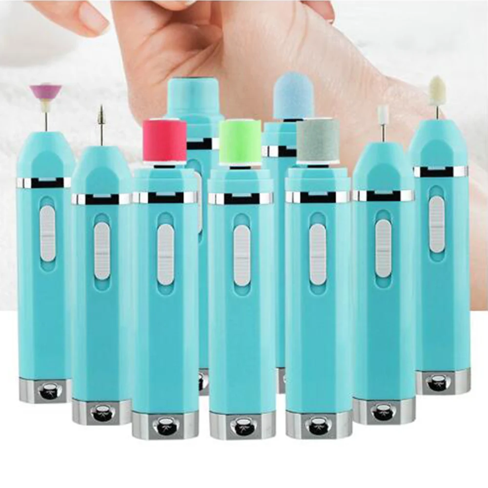 

9 in 1 Electric Nail Drill Machine Multifunctional Nail File Pedicure Manicure Grinding Polisher Tool Portable Nail Polish A425