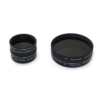 

1.25" or 2" Variable Polarizing Filter Variable Polarizer for Astronomy Monocular Telescope&Eyepiece Filter Excellent Quality