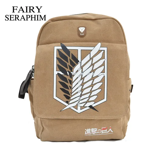 Fadas Serafins Attack on Titan Mochilas Top Quality Venda Direta Anime Mochila Mochila Mochila