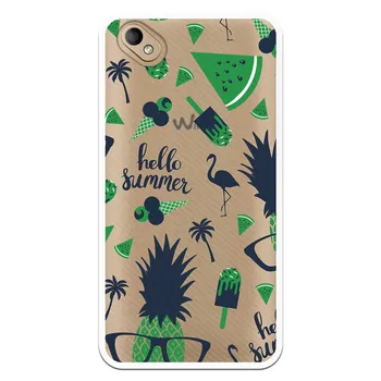 

Stand case costume drawing Hello Summer Blue WP007 for Wiko Sunny 2 Plus