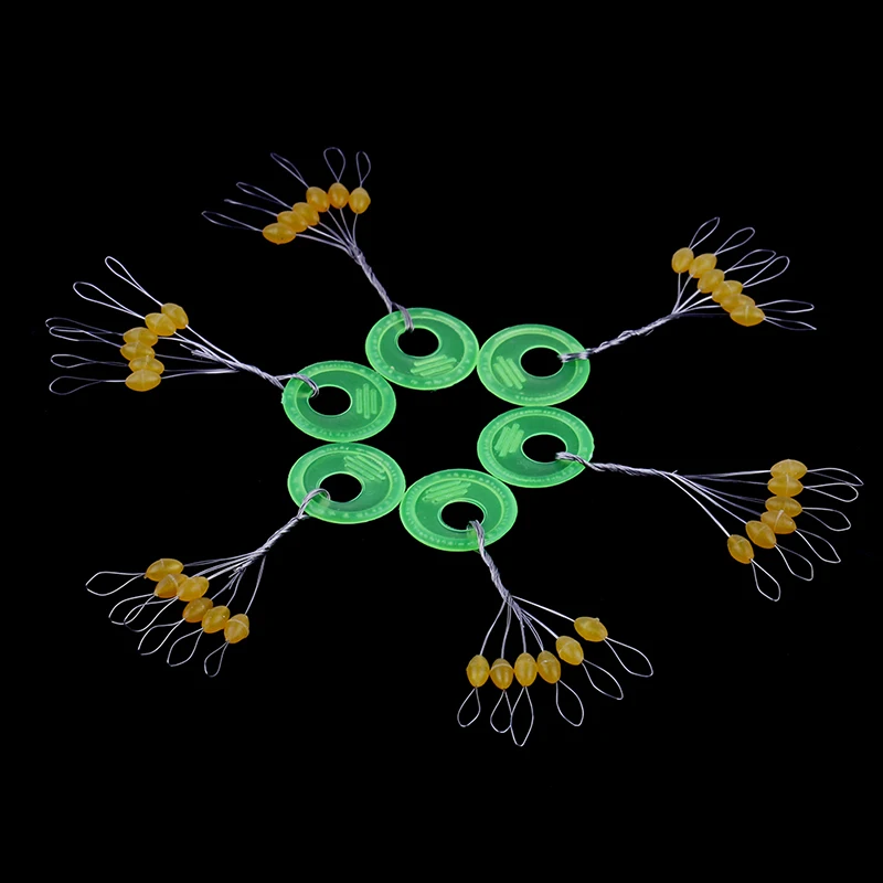 SS-L Поплавковый стопор резиновая пробка коннектор для лески Рыбалка не повредить вертикальную линию рыболовные кольца 100 шт./компл