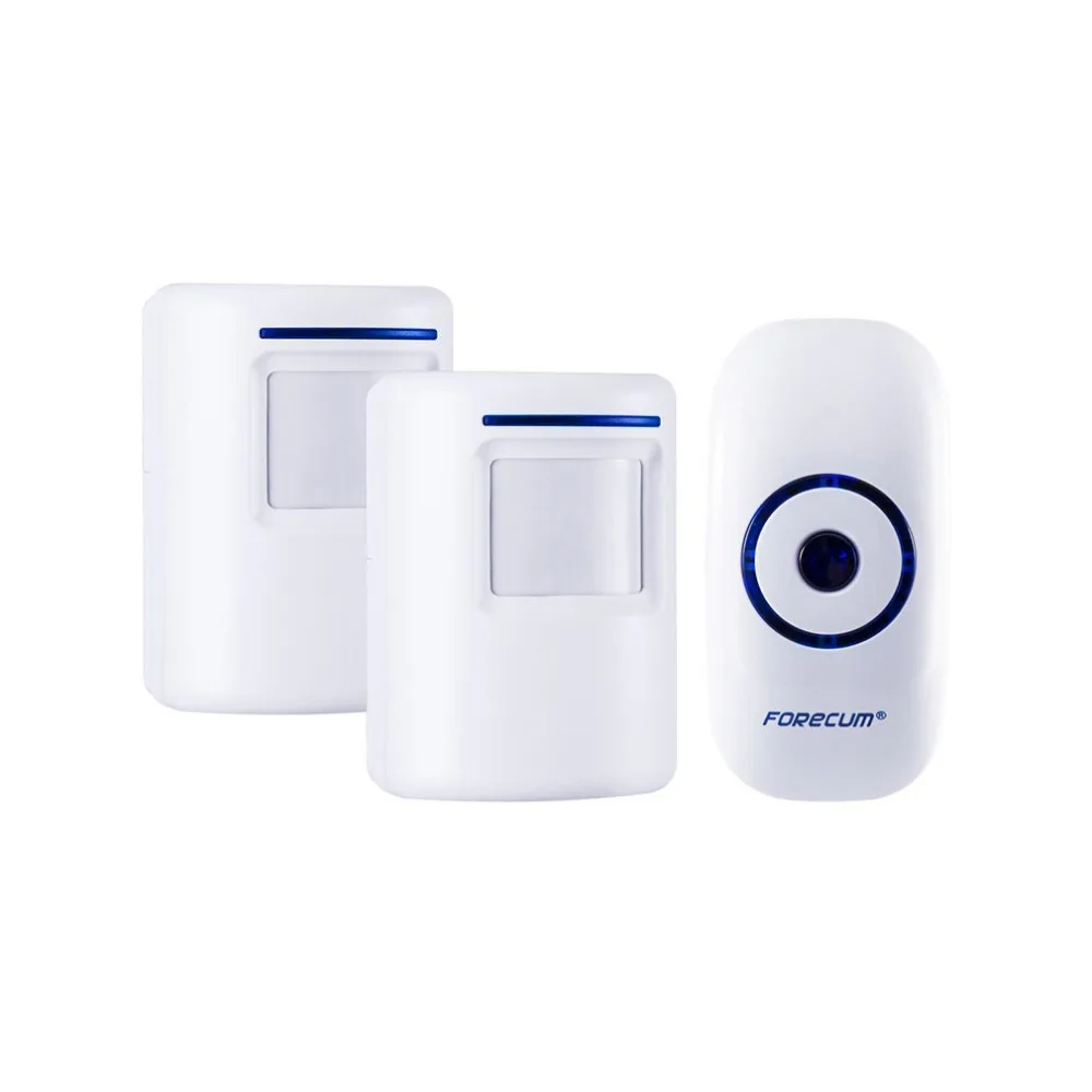 

002 Human Body Infrared Welcome Device Induction Doorbell Wireless Sensor Doorbell Smart Two Drag One Doorbell