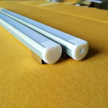 200 см 80 дюймов светодиодный алюминиевый профиль с прозрачной/молочной крышкой для гибкая светодиодная лента 2 м/шт. 26 шт./партия