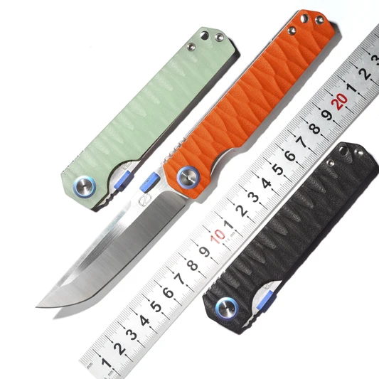 Складной нож STEDEMON ZKC C03 лезвие 440C шарикоподшипник KVT G10 ручка ножи для кемпинга