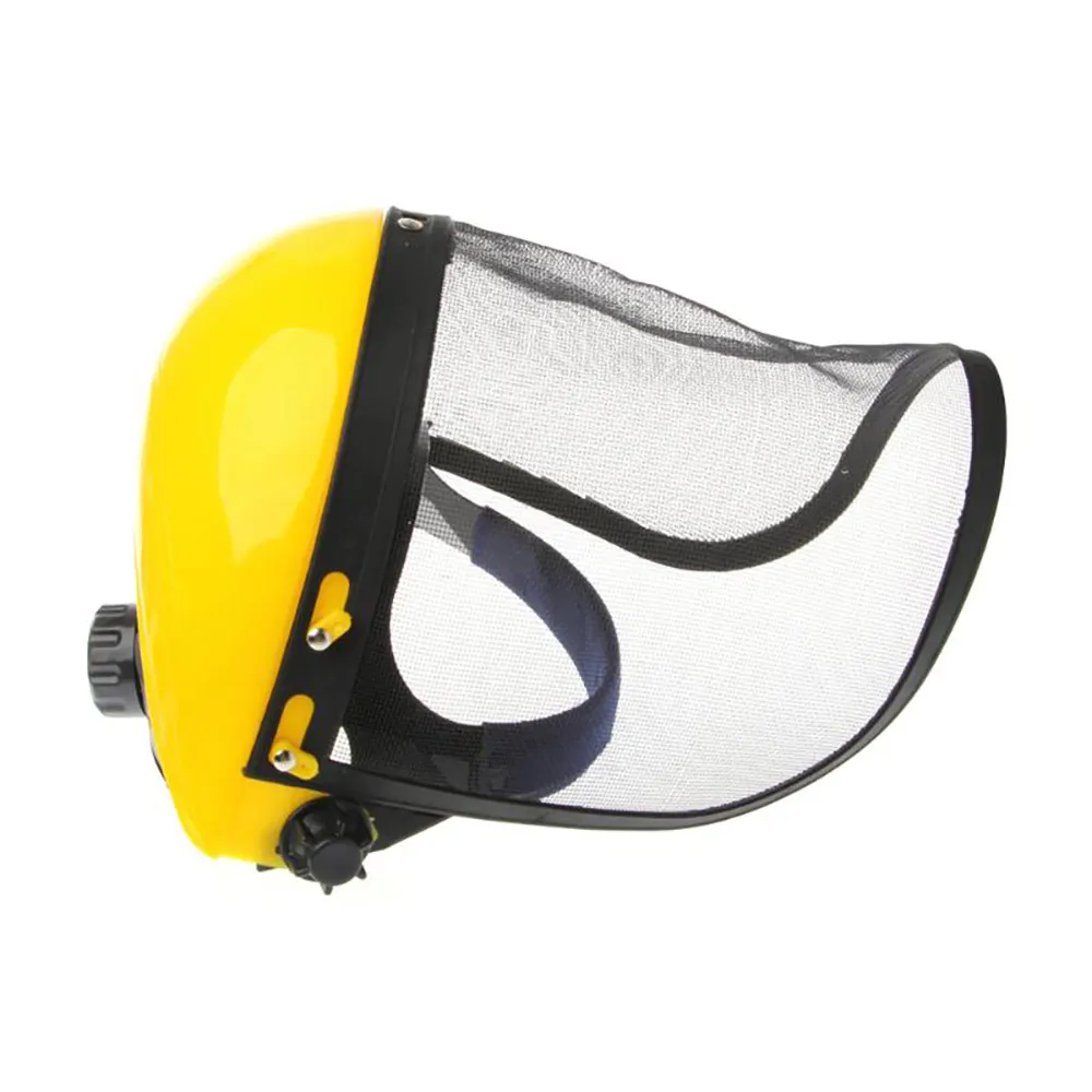 Защитный шлем для бензопилы, газонокосилка, триммер, защитный головной убор, лесная защита, маска для косилки