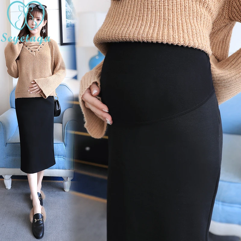 maternity office skirt