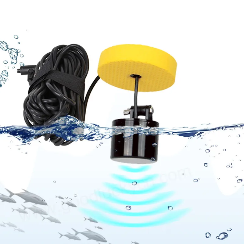 Free Shipping! Lucky Sonar transducer 328feet 100m water depth fish