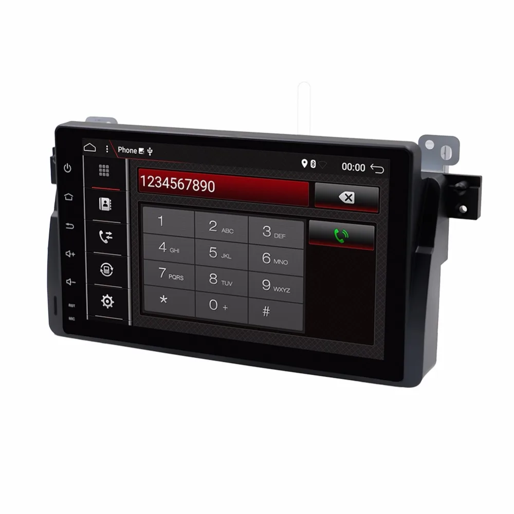 Discount Android 7.1 for bmw E46,M3 Autoradio car gps navigation, wifi, radio, bluetooth, Steering wheel Canbus, Map ready, Touch screen 4