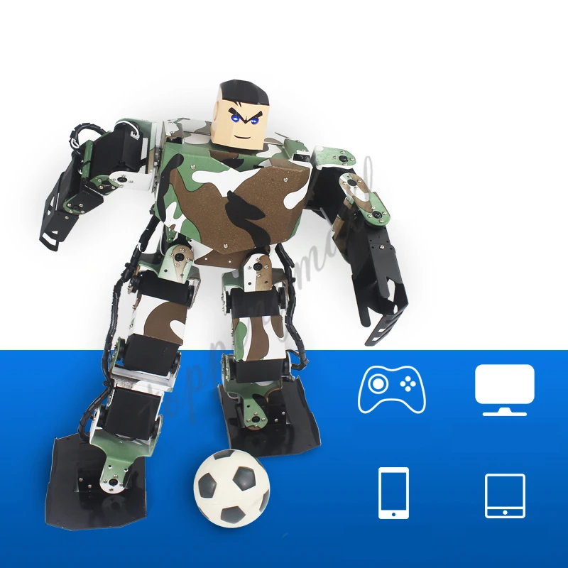 

Soldier King 16DOF Smart Humanoid Robot Frame Contest Dance Biped Robotics for DIY