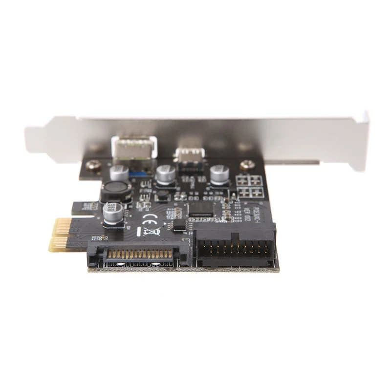 PCI-E экспресс к USB 3,1 Тип-C USB-C Plug Мощность Зарядное устройство карты расширения адаптер