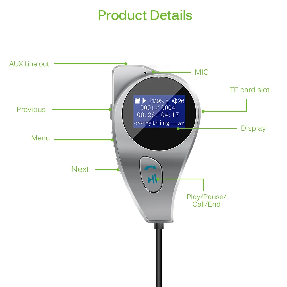 fm modulator bluetooth