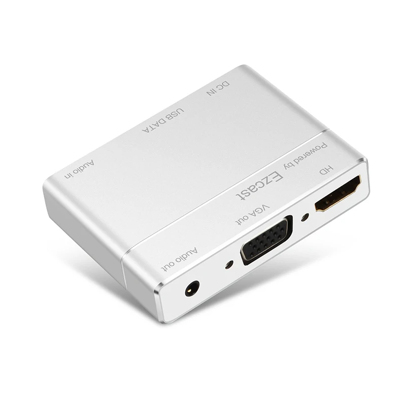 S8pro 3 в 1 USB к HDMI/VGA+ аудио конвертер Цифровой av-адаптер питание от EZcast для IOS, Android устройств Windows компьютер