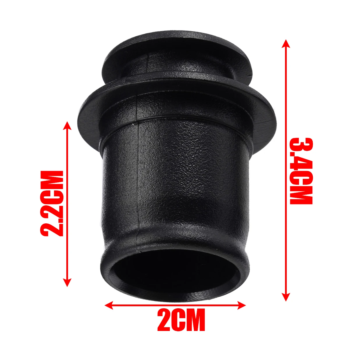 Mayitr Universal Car Cigarette Lighter Socket Dust Cover Cap 21mm 22mm 12V Dustproof Cover Cap