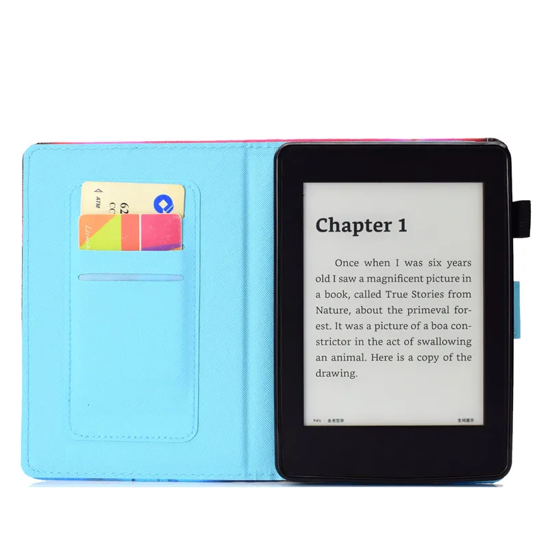 Wekays для Amazon Paperwhite 1/2/3 Мультяшные Кожаные чехлы Чехол для Amazon Kindle Paperwhite 1 2 3 6,0 дюймов Чехлы для планшетов